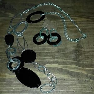 Earrings & necklace matching